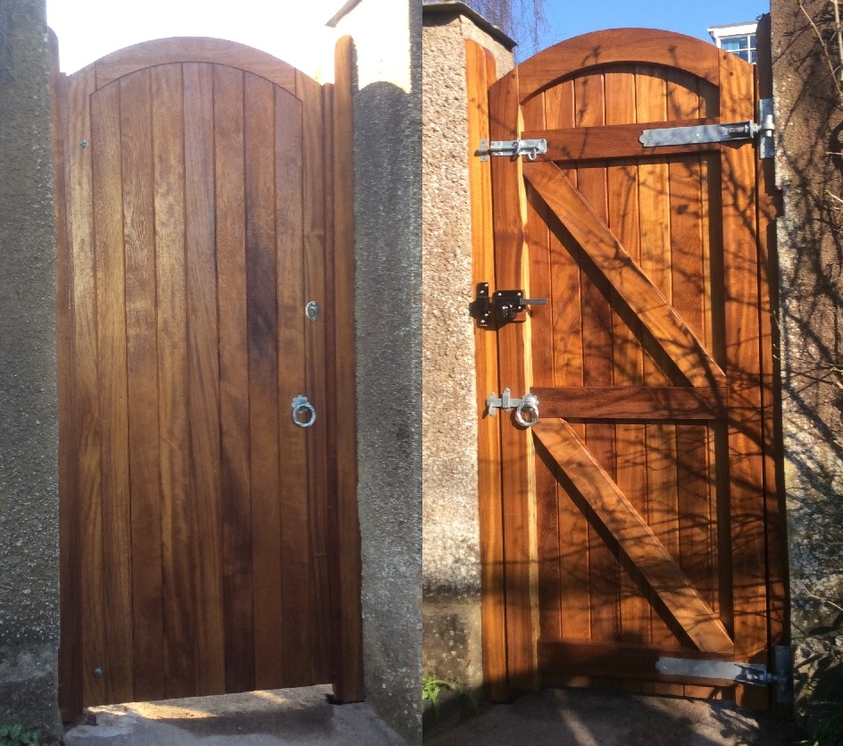 Iroko Beaford Pedestrian Gate