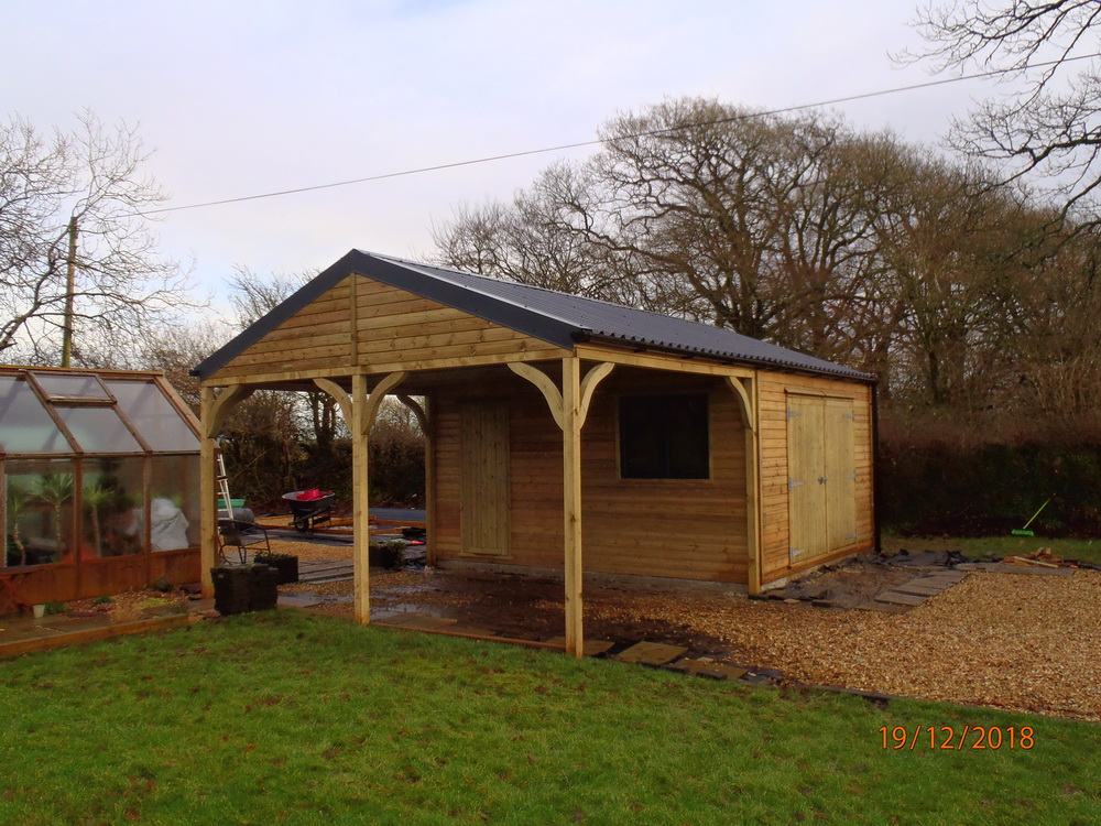 torridge gates craft shed car port 3