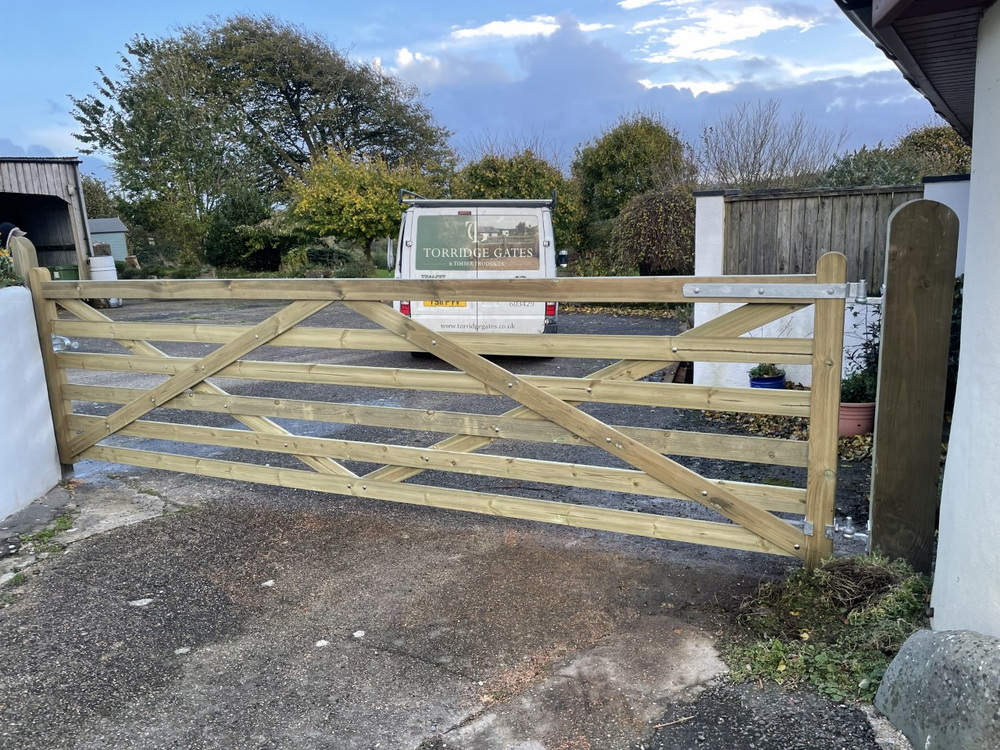 Field gate devon The Rolle Gate from Torridge Gates
